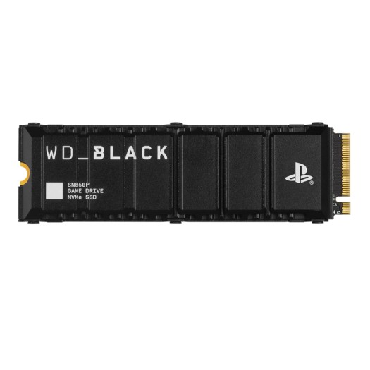 WD_BLACK 2TB SN850P NVMe M.2 SSD Officially Licensed Storage Expansion for PS5 Consoles, up to 7,300MB/s, with heatsink - WDBBYV0020BNC-WRSN