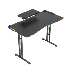 Twisted Minds T Shaped RGB Double Top Gaming Desk - Size : 120*60*77.8 cm - TM-GD27-T-RGB