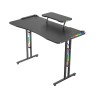 Twisted Minds T Shaped RGB Double Top Gaming Desk - Size : 120*60*77.8 cm - TM-GD27-T-RGB