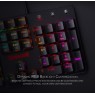 Redragon K589 Shrapnel RGB Backlit Low Profile Wired Mechanical Gaming Keyboard, 104 Keys, Anti-ghosting, Red Switches, USB 2.0, Black | Shrapnel K589RGB