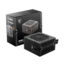 MSI MAG A650BN Gaming Power Supply - 80 Plus Bronze Certified 650W - Compact Size - ATX PSU