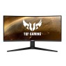 ASUS TUF 34 Inch Curved Gaming Monitor - WQHD (3440x1440), 165Hz, 1ms, Extreme Low Motion Blur, FreeSync Premium, Eye Care, Height Adjustable, DisplayHDR 400, DisplayPort, HDMI, USB - VG34VQL1B