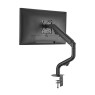  Twisted Minds Single Monitor Pipe Monitor Arm, 17" to 32" Screen Size, Up to 8KG Max Weight Capacity, Cable Management, Aluminum + Plastic + Steel Materials, Fine Texture Black | TM-71-C06