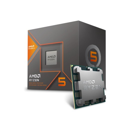 AMD Ryzen 5 8600G - Ryzen 5 8000-G Series 6-Core 4.3 GHz Socket AM5 65W AMD Radeon 760M Processor 