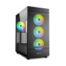 Sharkoon Rebel C50 RGB Black Mid Tower Metal PC Gaming Case