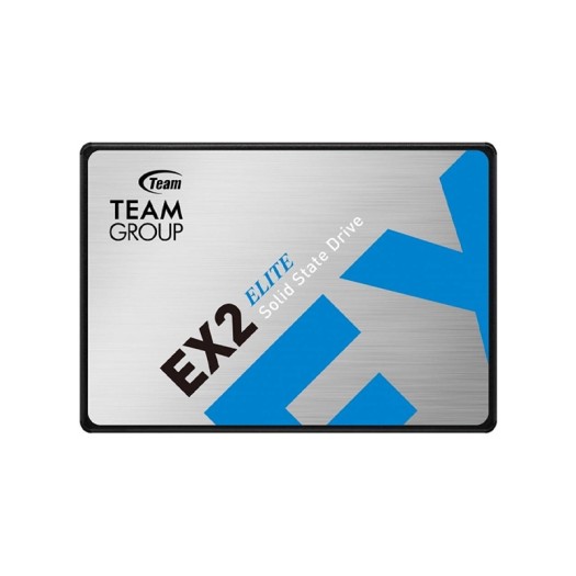 Team Group EX2 512GB 2.5" SATA III 3D NAND Internal Solid State Drive, Read/Write Up to 550/520 MB/s, SATA III 6Gb/s, DC +5 Voltage| T253E2512G0C101