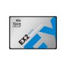 Team Group EX2 512GB 2.5" SATA III 3D NAND Internal Solid State Drive, Read/Write Up to 550/520 MB/s, SATA III 6Gb/s, DC +5 Voltage| T253E2512G0C101