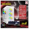 RTX 3060 Build - Sharkoon Rebel C50 RGB White PC with FREE Keyboard, Mouse, Mousepad  