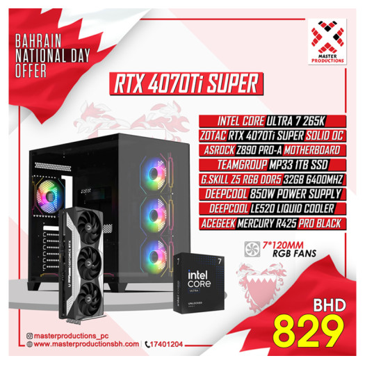 National Day Offer - RTX 4070Ti Super Build