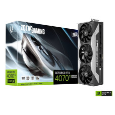 GPU - ZOTAC Gaming GeForce RTX 4070 Ti Super Solid DLSS 3 16GB GDDR6X 256-bit 21 Gbps PCIE 4.0 Gaming Graphics Card, IceStorm 2.0 Advanced Cooling