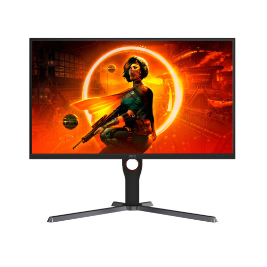 AOC Q27G3ZE Gaming Monitor, 27" QHD IPS Display, Up to 240Hz Refresh Rate, 0.5 (MPRT) Response Time, AMD FreeSync Premium Technology, 1.07b Color Display, Black | Q27G3ZE