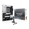 ASUS Prime X870-P WiFi AMD AM5 X870 ATX Motherboard 14+2+1 80A DrMOS Power Stages, DDR5, PCIe 5.0, PCIe 5.0 x16, Q-Release, 4X M.2, Wi-Fi 7, Q-Antenna, 2.5Gb LAN, USB4®, USB Type-C®, BIOS Flashback™