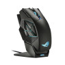 ASUS ROG Spatha X Wireless Gaming Mouse (Magnetic Charging Stand, 12 Programmable Buttons, 19,000 DPI, Push-fit Hot Swap Switch Sockets, ROG Micro Switches & Paracord and Aura RGB lighting),Black