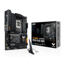 ASUS TUF GAMING B760-PLUS WIFI (13th and 12th Gen)LGA 1700 ATX motherboard with PCIe 5.0, 3xPCIe 4.0 M.2 slots,DDR5,2.5Gb LAN,USB 3.2 Gen 2x2 Type-C, front USB 3.2 Gen 2 Type-C, Thunderbolt 4, AEMP II