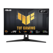 ASUS TUF Gaming VG279QM1A - 27” 1080P HDR Monitor - Full HD (1920 x 1080), 280Hz, 1ms, Fast IPS, Extreme Low Motion Blur Sync, Freesync Premium, G-SYNC Compatible, Speakers