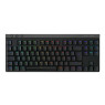 Logitech G515 Lightspeed TKL Low Profile Wireless Gaming Keyboard, LIGHTSYNC RGB, Thin Tenkeyless Design, Double-Shot PBT Keycaps, Tactile (Brown) Mechanical Switches - Black