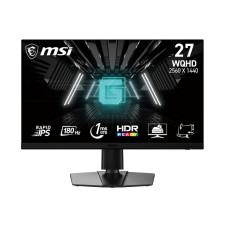 MSI G272QPF E2 27-inch 2560 x 1440 (QHD) Computer Monitor, 180Hz, Adaptive-Synch, HDMI, DisplayPort, VESA Mountable, Tilt, Height Adjustable, Speaker, 1ms, Black