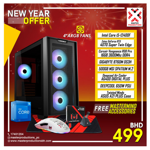 New Year Offer - Zotac Geforce RTX 4070 Super Build