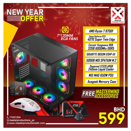 New Year Offer - Zotac Geforce RTX 4070 Super Build