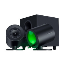 Razer Nommo V2 - Full-Range 2.1 PC Gaming Speakers with Wired Subwoofer: THX Spatial Audio - Rear Projection Chroma RGB - 3” Drivers - Down-Firing Subwoofer 5.5” Driver - Wireless Control Pod