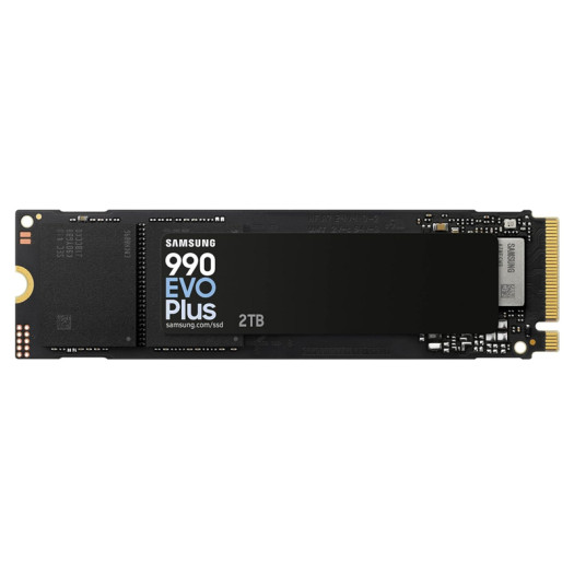 SAMSUNG 990 EVO Plus SSD 2TB, PCIe Gen 4x4, Gen 5x2 M.2 2280, Speeds Up-to 7,250 MB/s, Upgrade Storage for PC/Laptops, HMB Technology and Intelligent Turbowrite 2.0