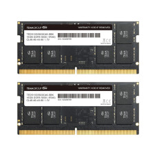 TEAMGROUP Elite SODIMM DDR5 32GB (2x16GB) 5600Mhz (PC5-44800) CL46 Non-ECC Unbuffered 1.1V 262 Pin Laptop Memory Module Ram - TED532G5600C46ADC-S01