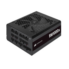 CORSAIR RM1000x Fully Modular ATX Power Supply - 80 PLUS Gold - Low-Noise Fan - Zero RPM - Black