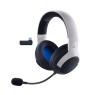 Razer Kaira HyperSpeed Wireless Gaming Headset for Playstation 5 / PS5, PS4, PC, Mobile: 50mm Drivers - HyperClear Cardioid Mic - Memory Foam Cushions - Bluetooth - 30 Hr Battery - White & Black