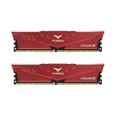 TEAMGROUP T-Force Vulcan Z DDR4 64GB Kit (2x32GB) 3600MHz (PC4-28800) CL16 Desktop Memory Module Ram (Red) - TLZRD464G3600HC18JDC01