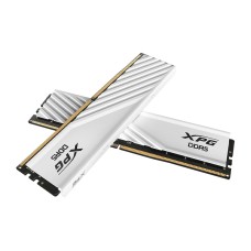 XPG Lancer Blade DDR5 32GB (2x16GB) 6400MHz CL32 PC5-51200 RAM 288-Pins UDIMM Desktop Memory Kit White Heatsink (AX5U6400C3216G-DTLABWH)