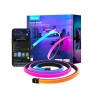 Govee RGBIC Gaming Lights, 10ft Neon Rope Lights Soft Lighting for Gaming Desks, LED Strip Lights Syncing with Razer Chroma, Support Cutting, Smart App Control, Music Sync, Adapter (Only 2.4G Wi-Fi) - H61C3