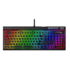 HyperX Alloy Elite 2 – Mechanical Gaming Keyboard, Software-Controlled Light & Macro Customization, ABS Pudding Keycaps, Media Controls, RGB LED Backlit, Linear Switch, HyperX Red