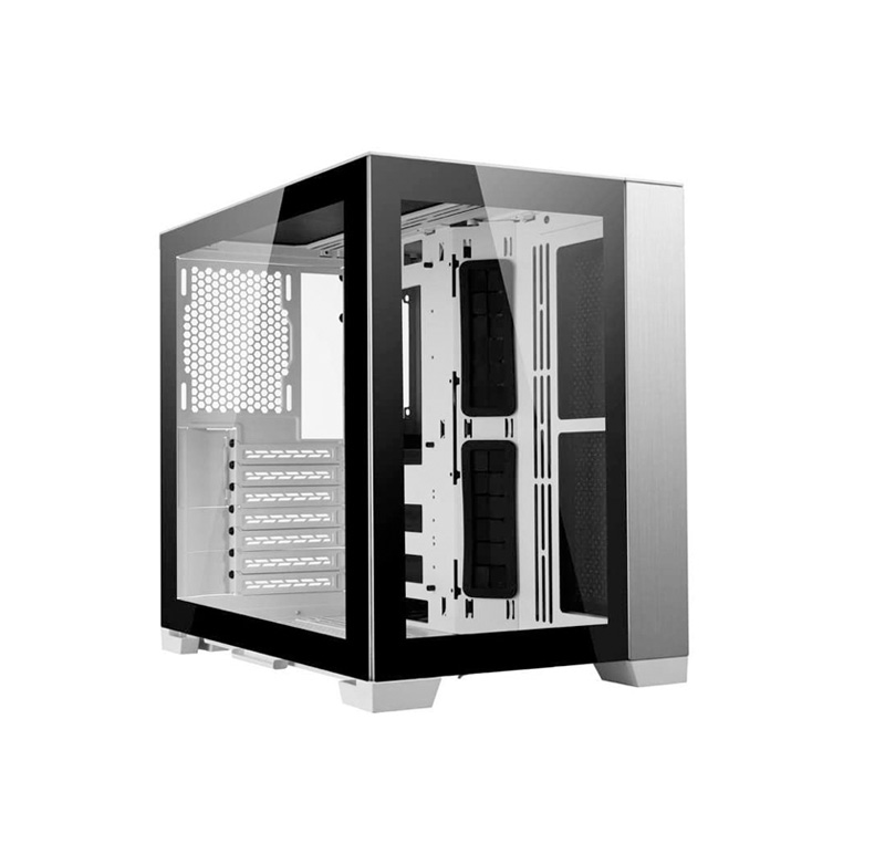 Lian Li PC-O11 Dynamic Midi Tower, Tempered Glass - White