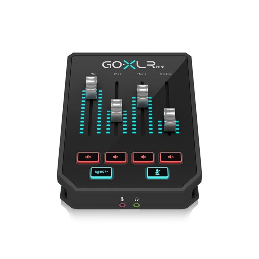 TC-Helicon Go XLR Mini - USB Streaming Mixer with USB/Audio Interface