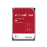 Western Digital 8TB WD Red Plus NAS Internal Hard Drive HDD - 7200 RPM, SATA 6 Gb/s, CMR, 256 MB Cache, 3.5" - WD80EFBX