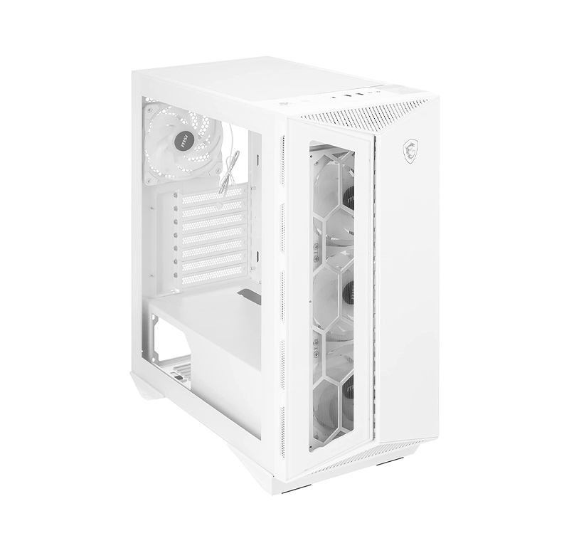 MSI Mid-Tower PC Gaming Case – Tempered Glass  