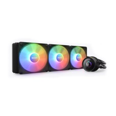 NZXT Kraken 360mm RGB  AIO CPU Liquid Cooler - LCD Display - 3 x F120P Static Pressure Fan Radiator Fans LGA 1700 / AM5 Compatible