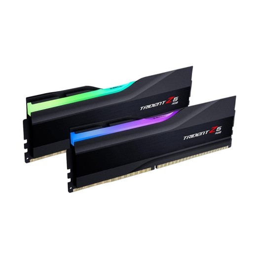 G.Skill Trident Z5 RGB Series (Intel XMP) 32GB (2 x 16GB) 288-Pin SDRAM DDR5 6400 CL32-39-39-102 1.40V Dual Channel Desktop Memory F5-6400J3239G16GA2-TZ5RK  (Matte Black)