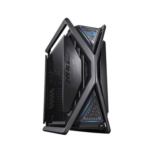 Asus Hyperion GR701 Full Tower E-ATX Gaming Case, 9 Expansion Slots, Tempered Glass, Up To 420mm Radiator Support, 3x 140 mm Fans (Front), ARGB Aura Sync, Black | 90DC00F0-B39000