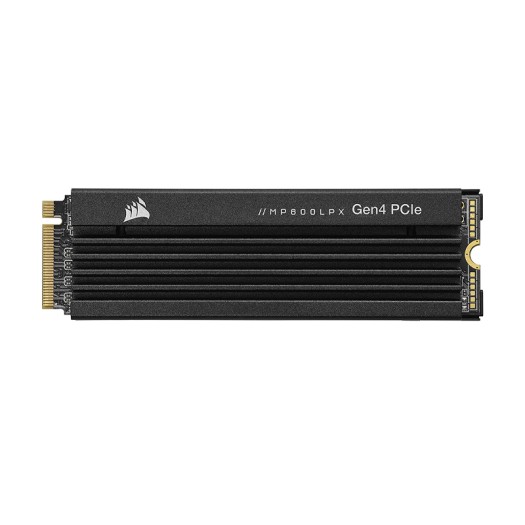 Corsair MP600 PRO LPX 2TB M.2 NVMe PCIe x4 Gen4 SSD - Optimized for PS5 (Up to 7,100MB/sec Sequential Read & 6,800MB/sec Sequential Write Speeds, High-Speed Interface, Compact Form Factor) Black