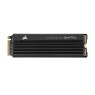 Corsair MP600 PRO LPX 2TB M.2 NVMe PCIe x4 Gen4 SSD - Optimized for PS5 (Up to 7,100MB/sec Sequential Read & 6,800MB/sec Sequential Write Speeds, High-Speed Interface, Compact Form Factor) Black