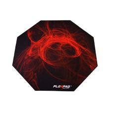 Florpad Fury Gaming Chair Mat For Gaming Chair Gaming Bean Bag Red