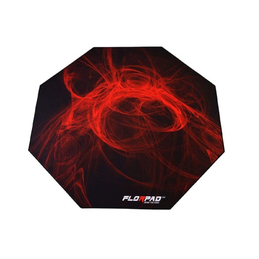 Florpad Fury Gaming Chair Mat For Gaming Chair Gaming Bean Bag Red