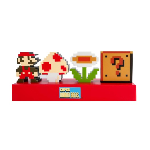 Super Mario Bros Icons Light - Red