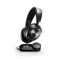 SteelSeries Arctis Nova Pro Multi-System Gaming Headset - Premium Hi-Fi Drivers, Hi-Res Audio - 360° Spatial Audio - GameDAC Gen 2 - ESS Sabre Quad-DAC - Stealth Retractable Mic - PC, PS5, PS4, Switch