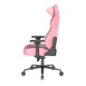 DXRacer Craft Pro Hallo Human Cat Edition Gaming Chair, 2D Integrated Lumbar Support, 4D Armrest, 90° - 135° Reclining Backrest, Cold-Cure Foam, Class 4 Hydraulics, Pink | CRA-PR008-P-H1