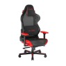 DXRacer Air Pro Stealth Gaming Chair, Ultra-breathable Mesh, 4D Armrests, Magnetic Lumbar Support, 135° Adjustable Back Angle, 2.36‘’ Caster Wheels, Up to 100Kg Max Weight, Black/Red | AIR-R1S-NR.N-B4