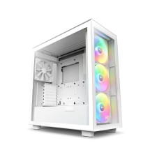 NZXT H7 Elite ATX Mid Tower PC Gaming Case - Front I/O USB Type-C Port - Quick-Release Tempered Glass Side Panel - White (2023) -  CM-H71EW-02