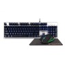 HERMES E1C 3-IN-1 COMBO RGB - Mechanical Keyboard, Ergonomic Mouse, Gaming Mouse Mat