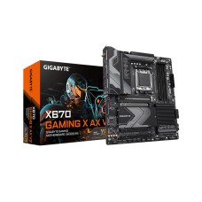 GIGABYTE X670 GAMING X AX V2 AM5 LGA 1718 AMD X670 ATX Motherboard with 5-Year Warranty, DDR5, PCIe 4.0 M.2, PCIe 5.0, USB 3.2 Gen1x2 Type-C, Wi-Fi 6E, 2.5GbE LAN, Q-Flash Plus, PCIe EZ-Latch